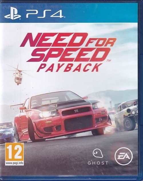 Need for speed - Payback - PS4 (A-Grade) (Genbrug)